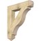 Ekena Millwork Funston Arts & Crafts Rough Sawn Bracket, Douglas Fir, 6"W x 34"D x 38"H BKT06X34X38FST03RDF - alternate 1